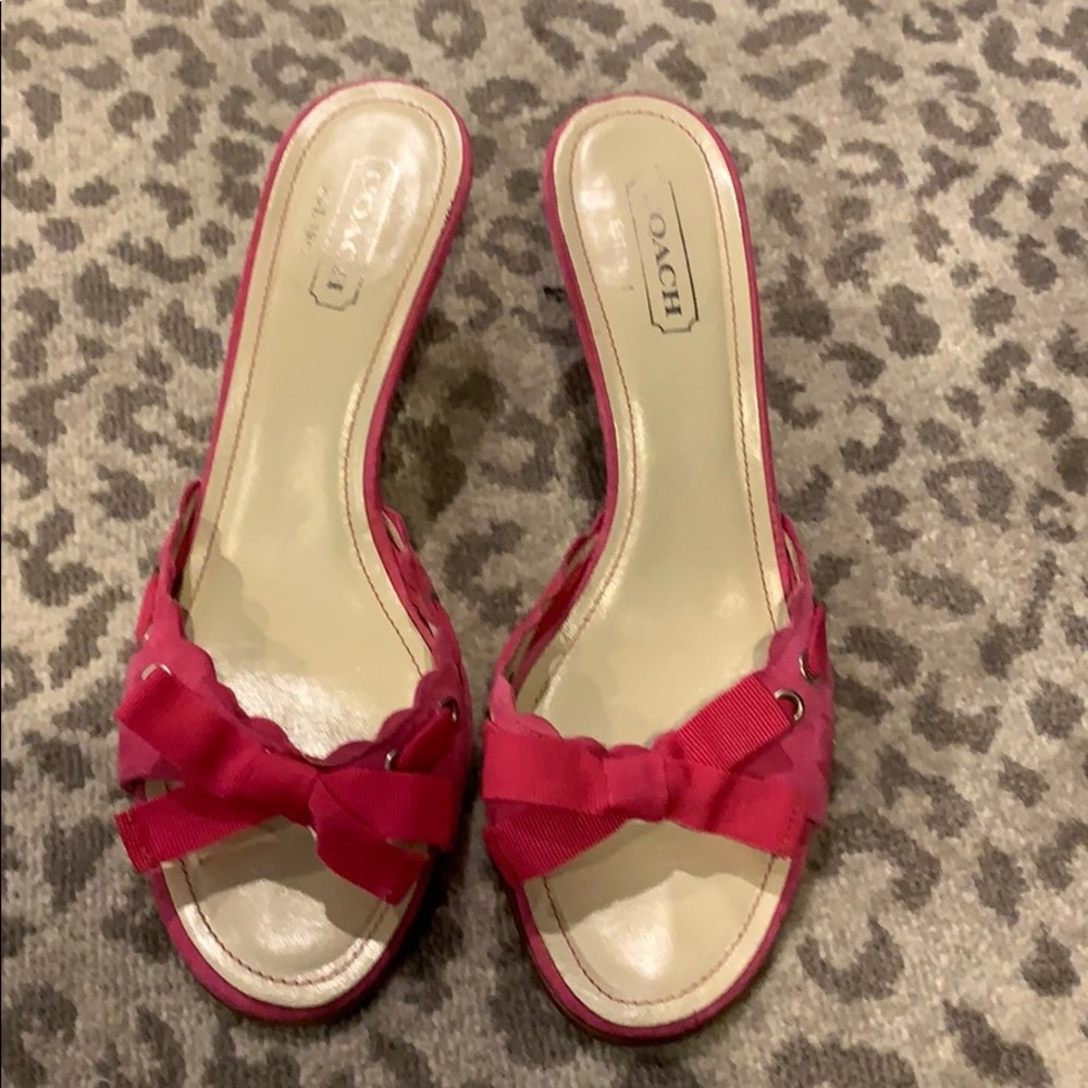 Coach sandals